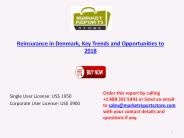 Denmark Reinsurance Market Forecast to 2018