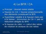 4) Le BFR / CA