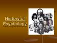 History of Psychology PowerPoint PPT Presentation