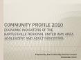 Community Profile 2010 ECONOMIC Indicators of the bartlesville regional united way area Adolescent and Adult Indicators PowerPoint PPT Presentation