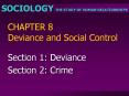 CHAPTER 8 Deviance and Social Control PowerPoint PPT Presentation