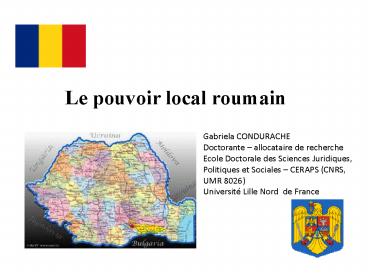 Le pouvoir local roumain
