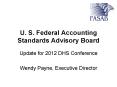 U. S. Federal Accounting Standards Advisory Board PowerPoint PPT Presentation
