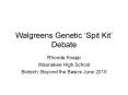 Walgreens Genetic  PowerPoint PPT Presentation