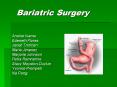 Bariatric Surgery PowerPoint PPT Presentation
