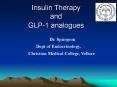 Insulin%20Therapy%20and%20GLP-1%20analogues PowerPoint PPT Presentation