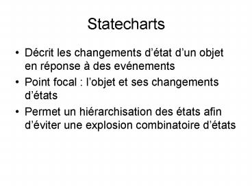 Statecharts