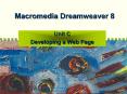 Macromedia Dreamweaver 8 PowerPoint PPT Presentation