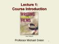 Lecture 1: Course Introduction PowerPoint PPT Presentation