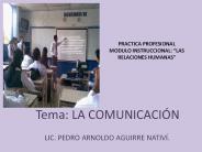 Tema: LA COMUNICACI