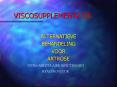 VISCOSUPPLEMENTATIE PowerPoint PPT Presentation