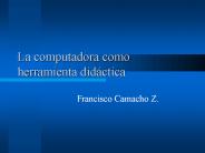 La computadora como herramienta did