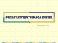 PUSAT LISTRIK TENAGA DIESEL PowerPoint PPT Presentation
