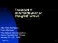The Impact of Underemployment on Immigrant Families PowerPoint PPT Presentation