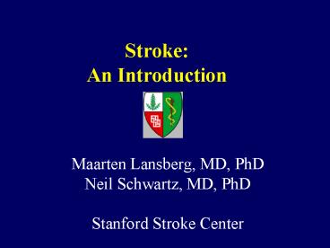 Stroke: An Introduction