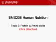 BMS208 Human Nutrition PowerPoint PPT Presentation
