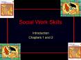 Social%20Work%20Skills PowerPoint PPT Presentation