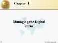 Managing the Digital Firm PowerPoint PPT Presentation