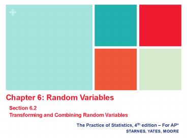 The Practice of Statistics, 4th edition 