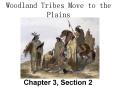 Woodland Tribes Move to the Plains PowerPoint PPT Presentation