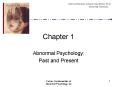 Abnormal Psychology: PowerPoint PPT Presentation