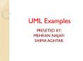UML Examples PowerPoint PPT Presentation