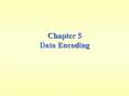 Chapter 5 Data Encoding PowerPoint PPT Presentation