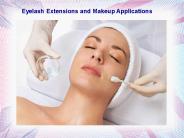 Eyelash Extensions and Makeup Applications