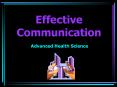 Effective Communication PowerPoint PPT Presentation