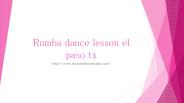 rumba dance lesson el paso tx