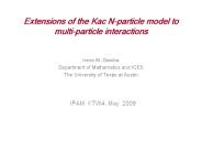 Extensions%20of%20the%20Kac%20N-particle%20model%20to%20multi-particle%20interactions