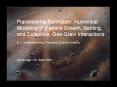 Numerical Modeling of Particle Growth and Collective Gas-Grain Interactions PowerPoint PPT Presentation