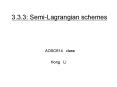 3.3.3: Semi-Lagrangian schemes PowerPoint PPT Presentation