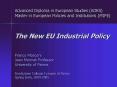 Advanced Diploma in European Studies (ADES) Master in European Policies and Institutions (MIPE) PowerPoint PPT Presentation