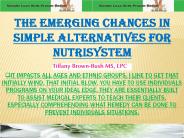 The Emerging Chances In Simple Alternatives For Nutrisystem