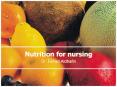Nutrition for nursing PowerPoint PPT Presentation