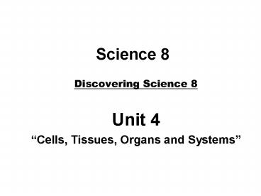 Science 8