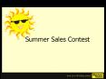 Summer%20Sales%20Contest PowerPoint PPT Presentation