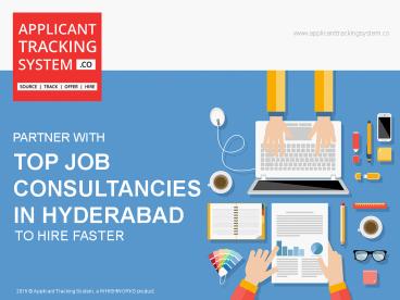Partner with top job consultancies in Hyderabad to Hire faster