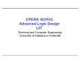 CPE/EE 422/522 Advanced Logic Design L07 PowerPoint PPT Presentation