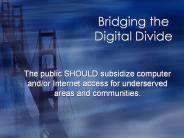 Bridging the Digital Divide