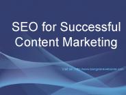 SEO for Successful Content Marketing
