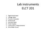 Lab instruments ELCT 201