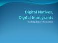 Digital Natives, Digital Immigrants PowerPoint PPT Presentation