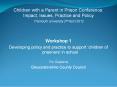 Children with a Parent in Prison Conference: Impact, Issues, Practice and Policy Plymouth University 2nd April 2012 PowerPoint PPT Presentation