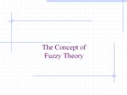 The Concept of Fuzzy Theory
