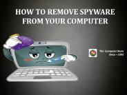 How to remove spyware from your computer