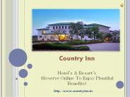 Welcome to Country Inn | 5 Star Hotels in Nainital
