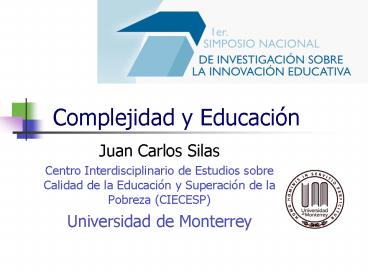 Complejidad y Educaci