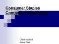 Consumer Staples Company Presentation PowerPoint PPT Presentation